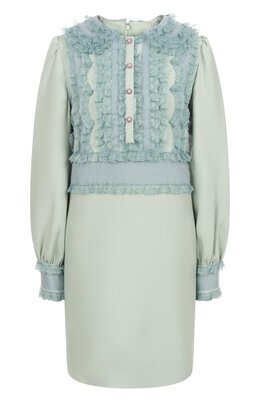 Valentino: Платье из шерсти 
