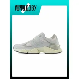 New Balance: Серые кеды  9060