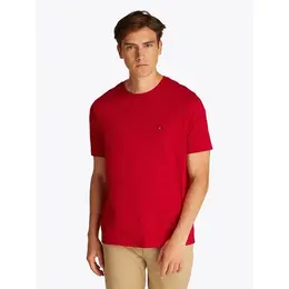 TOMMY HILFIGER: Красная футболка 
