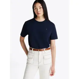 TOMMY HILFIGER: Тёмная футболка 