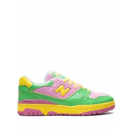 New Balance: Розовые кроссовки  550