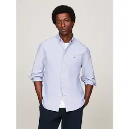 TOMMY HILFIGER: Голубая рубашка 