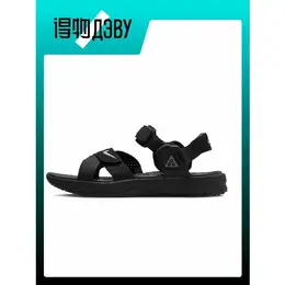 NIKE: Чёрные сандалии  Air