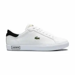 LACOSTE: Белые кеды 