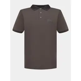 EA7 EMPORIO ARMANI: Коричневое поло 
