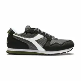 Diadora: Тёмные кроссовки 