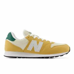 New Balance: Жёлтые кроссовки  500