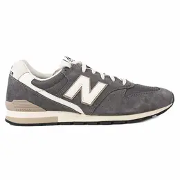 New Balance: Серые кроссовки 