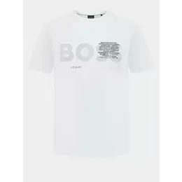 BOSS: Белая футболка 