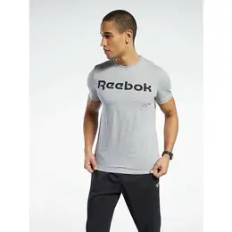 Reebok: Серая футболка 