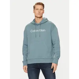 CALVIN KLEIN: Голубая толстовка 