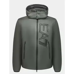 EA7 EMPORIO ARMANI: Куртка цвета хаки 