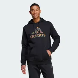 adidas: Чёрная толстовка 