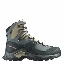 Salomon: Серые ботинки 