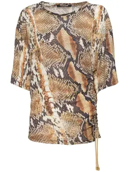 ROBERTO CAVALLI: Футболка из вискозы 