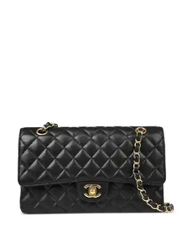 CHANEL Pre-Owned: Чёрная сумка 