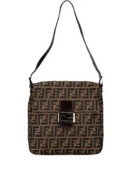 Fendi Pre-Owned: Коричневая сумка 