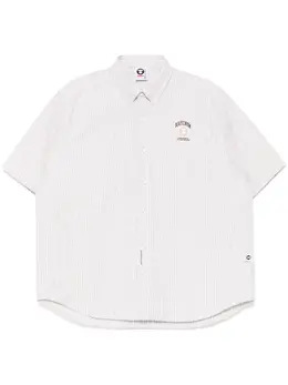 AAPE BY *A BATHING APE®: Рубашка в полоску 