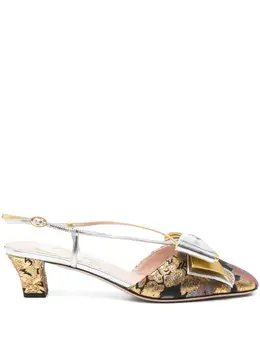 Valentino Garavani: Серебристые туфли 