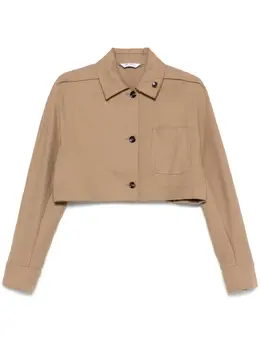 Max Mara: Коричневая куртка 