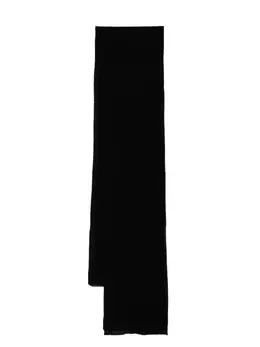 Homme Plissé Issey Miyake: Чёрный шарф 