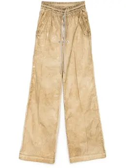 Rick Owens DRKSHDW: Светлые брюки 