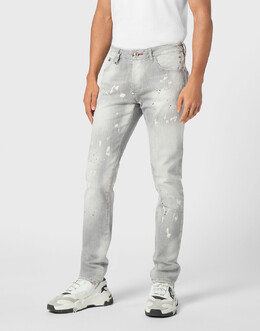 Philipp Plein: Прямые джинсы 