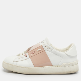 Valentino: Белые кроссовки  Rockstud