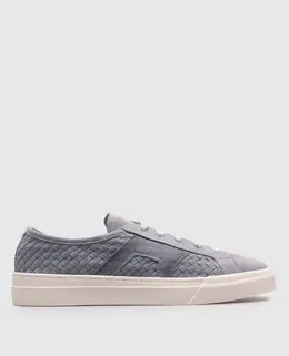 Santoni: Блакитні кросівки 