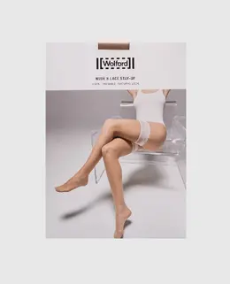 Wolford: Бежевые чулки 