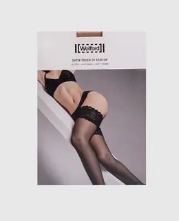 Wolford: Бежевые чулки 