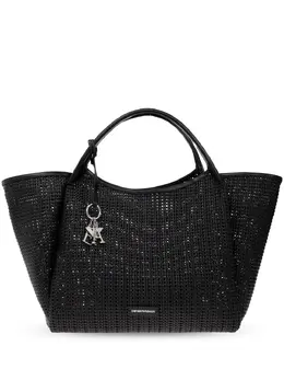 Emporio Armani: Чёрная сумка-шоппер 