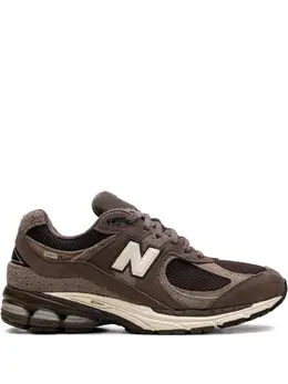 New Balance: Коричневые кроссовки  2002R