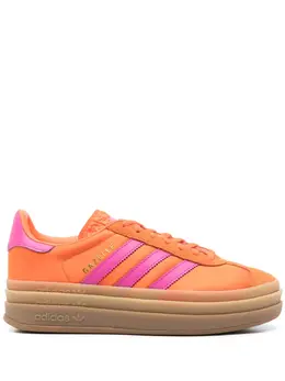 adidas: Оранжевые кроссовки  Gazelle