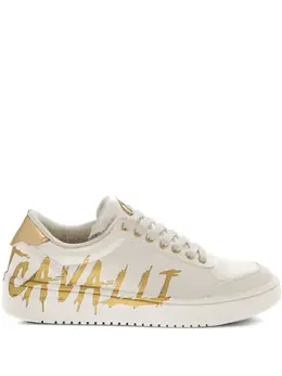 Just Cavalli: Белые кроссовки 
