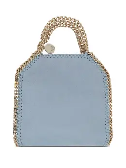 Stella McCartney: Светлая сумка-шоппер  Falabella