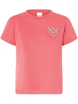 PINKO: Футболка  Love Birds с вышивкой