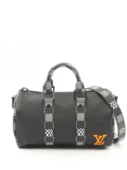 Louis Vuitton Pre-Owned: Чёрная сумка 