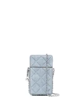 Tory Burch: Светлая сумка через плечо  Fleming