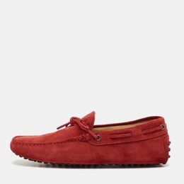 Tod's: Красные мокасины 