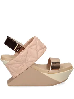 United Nude: Розовые сандалии 