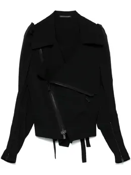 Yohji Yamamoto: Куртка из шерсти 