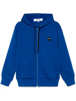 Comme Des Garçons Play: Голубая толстовка  Heart