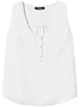TWINSET: Белый топ 