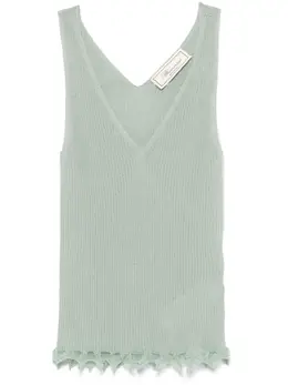 Blumarine: Зелёный топ 