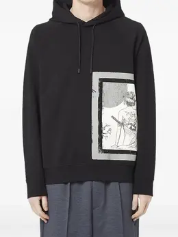 Emporio Armani: Толстовка с принтом 