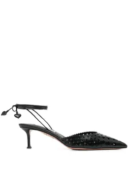 Aquazzura: Чёрные туфли 