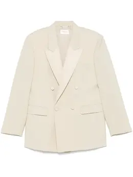 Saint Laurent: Пиджаки из шерсти 