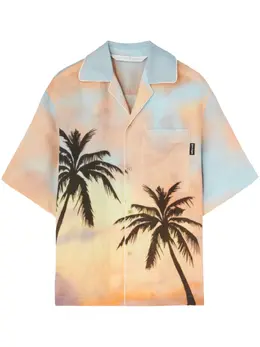 Palm Angels: Розовая рубашка 