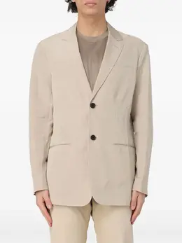 Emporio Armani: Бежевые пиджаки 
